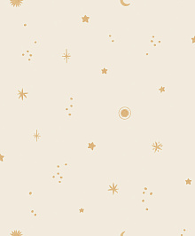 Бежевые обои для стен Grandeco Little Dreamers LD 3619