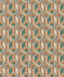 Оранжевые обои для стен Rasch Indian Style 746525
