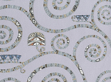 Голубо-коричневые обои Sirpi Academy a tribute to Gustav Klimt AD4 25601