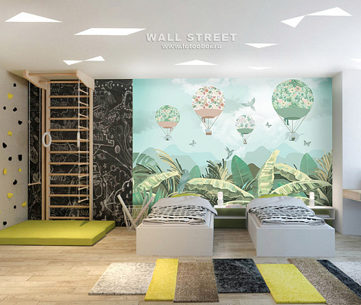 Фотообои в интерьере артикул BonVoyage 25, BON VOYAGE, Wall street