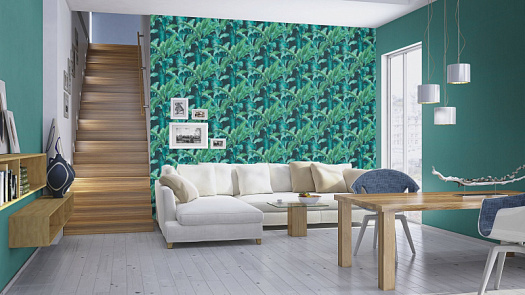 Обои в интерьере артикул 800555, Barbara Home Collection II XL, Rasch Обои в интерьере артикул 800555, Barbara Home Collection II XL, Rasch