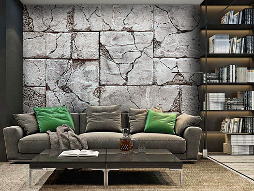 Фотообои в интерьере артикул Faktura 26, FAKTURA, Wall street Фотообои в интерьере артикул Faktura 26, FAKTURA, Wall street